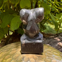 Alien Crystal Carving - Alienite® Star Being #84-Moldavite Life