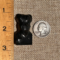 Alien Crystal Carving - Alienite® Star Being #84-Moldavite Life