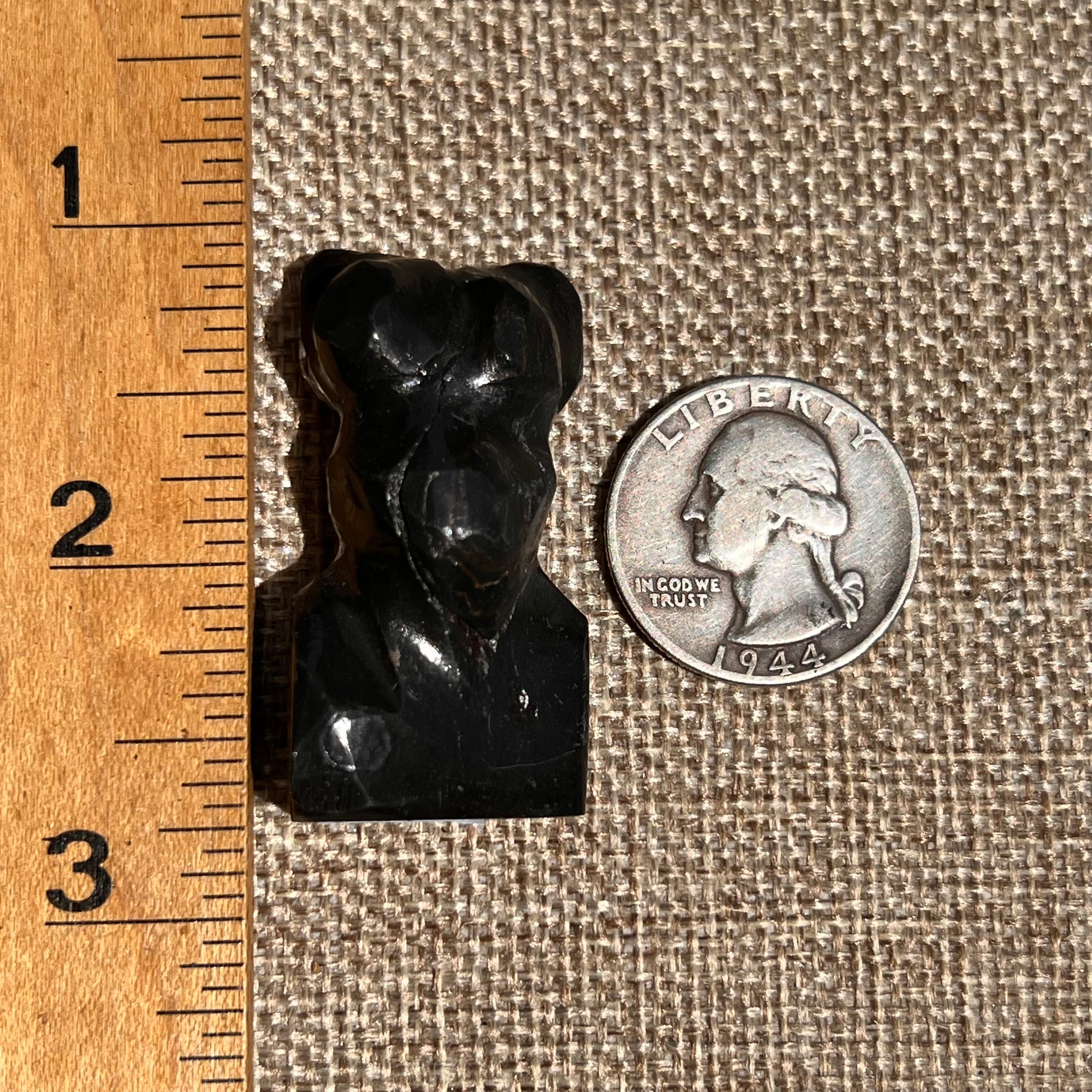 Alien Crystal Carving - Alienite® Star Being #84-Moldavite Life