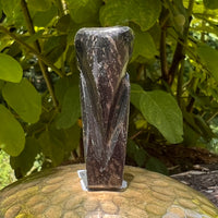 Alien Crystal Carving - Alienite® Star Being #86-Moldavite Life