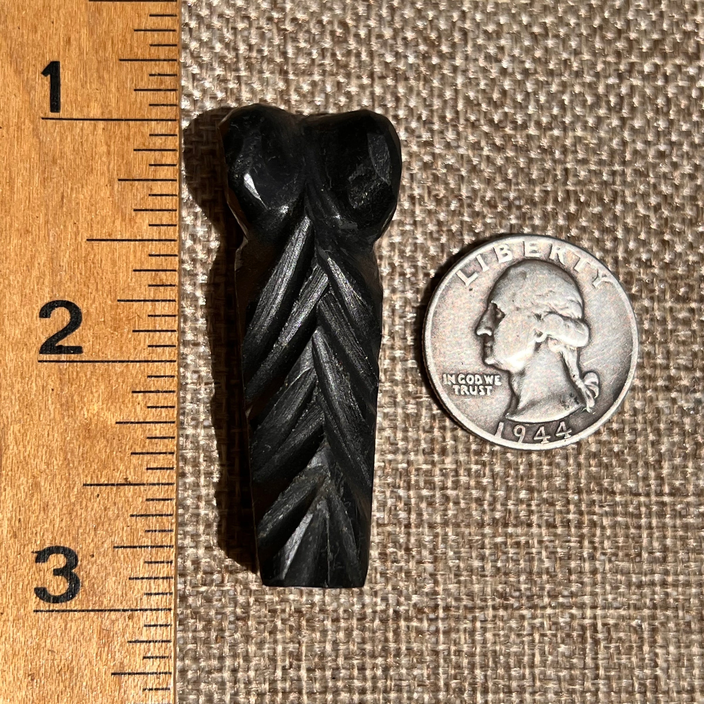 Alien Crystal Carving - Alienite® Star Being #86-Moldavite Life