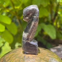 Alien Crystal Carving - Alienite® Star Being #87-Moldavite Life