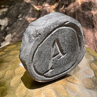 Alien Crystal Carving - Alienite® UFO Ride Token #88-Moldavite Life