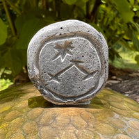 Alien Crystal Carving - Alienite® UFO Ride Token #88-Moldavite Life