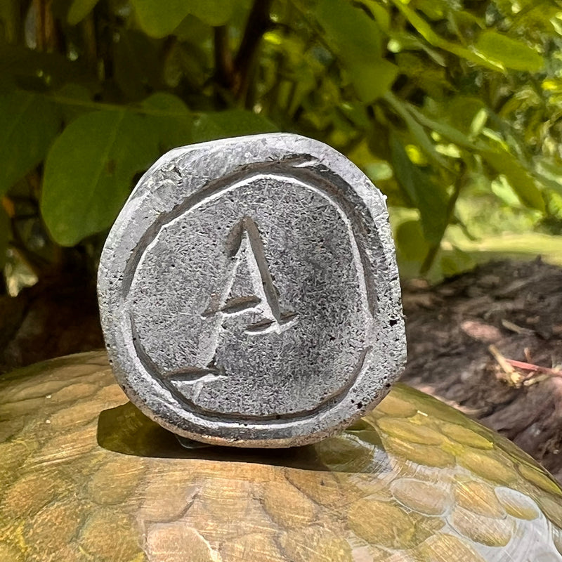 Alien Crystal Carving - Alienite® UFO Ride Token #88-Moldavite Life