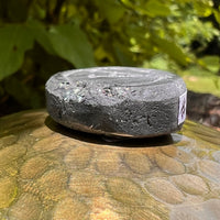 Alien Crystal Carving - Alienite® UFO Ride Token #89-Moldavite Life