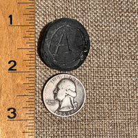 Alien Crystal Carving - Alienite® UFO Ride Token #89-Moldavite Life