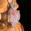 Amethyst Crystal Pendant Sterling Silver #7610-Moldavite Life