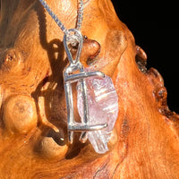 Amethyst Crystal Pendant Sterling Silver #7610-Moldavite Life