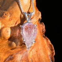 Amethyst Crystal Pendant Sterling Silver #7610-Moldavite Life