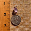 Amethyst Crystal Pendant Sterling Silver #7611-Moldavite Life