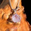 Amethyst Crystal Pendant Sterling Silver #7618-Moldavite Life