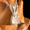 Anandalite Necklace Sterling Silver #6017-Moldavite Life