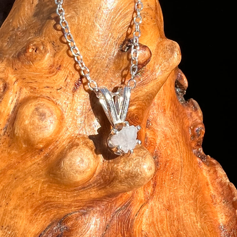 Anandalite Necklace Sterling Silver #8214-Moldavite Life