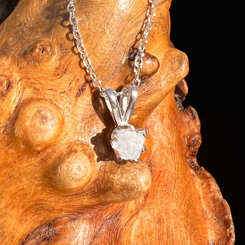 Anandalite Necklace Sterling Silver #8215-Moldavite Life