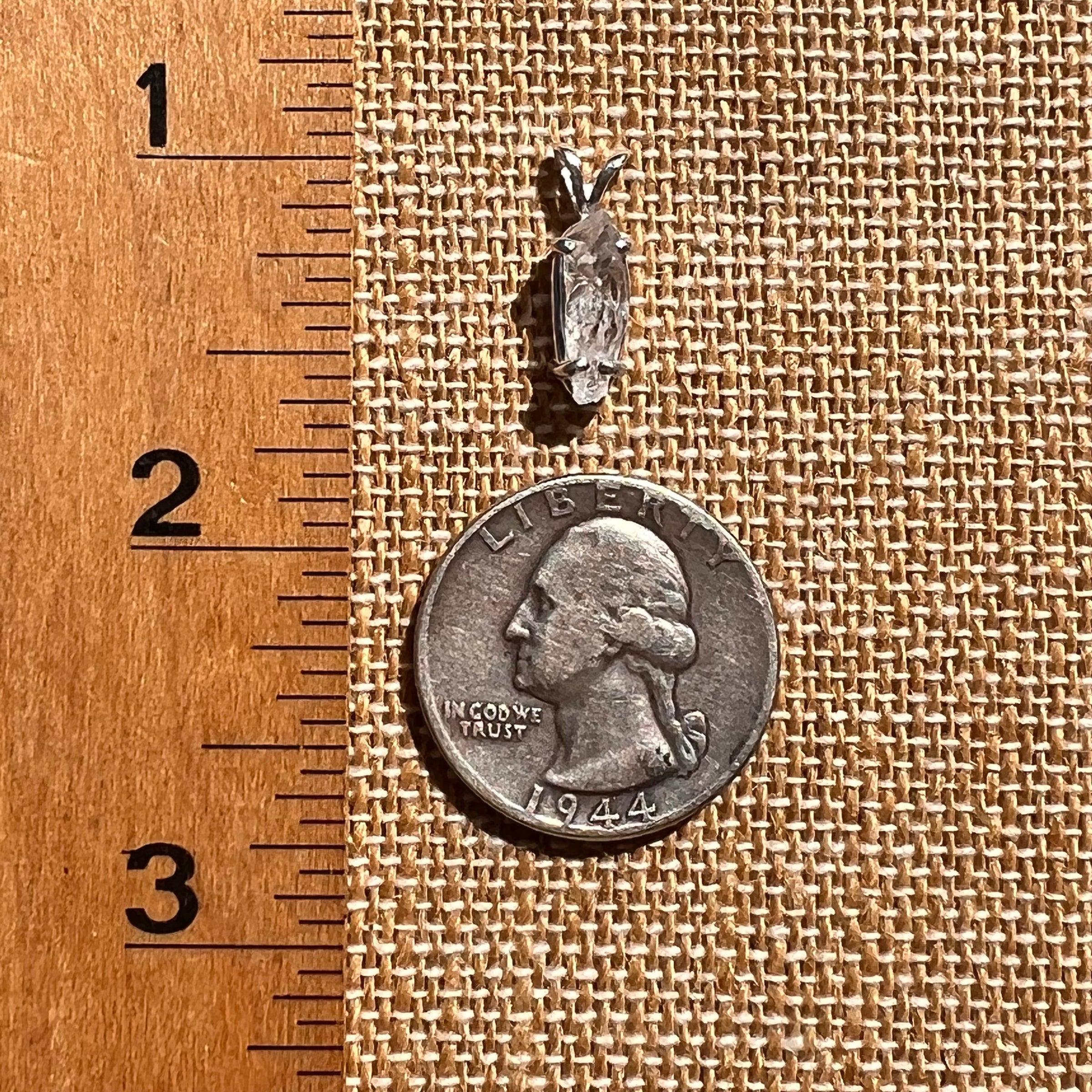 Anandalite Pendant Sterling Silver #8226-Moldavite Life