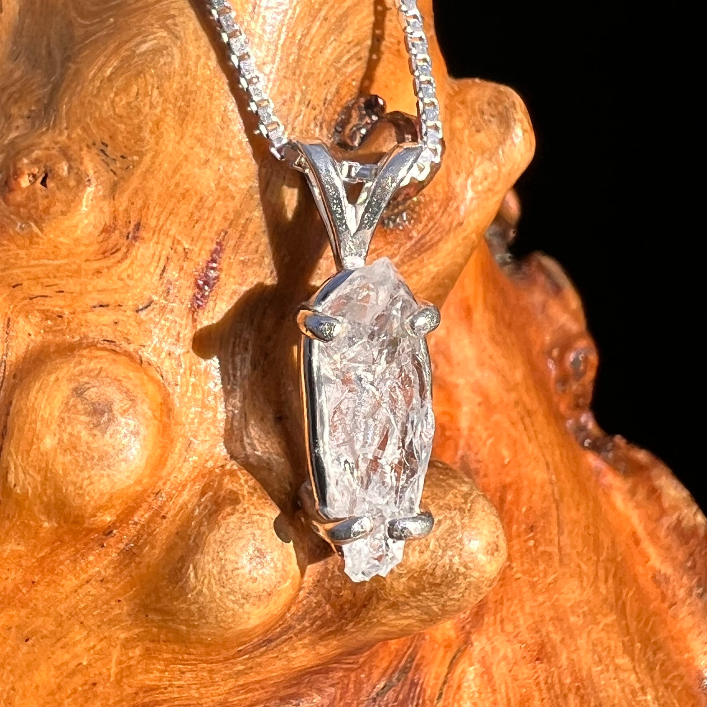 Anandalite Pendant Sterling Silver #8226-Moldavite Life