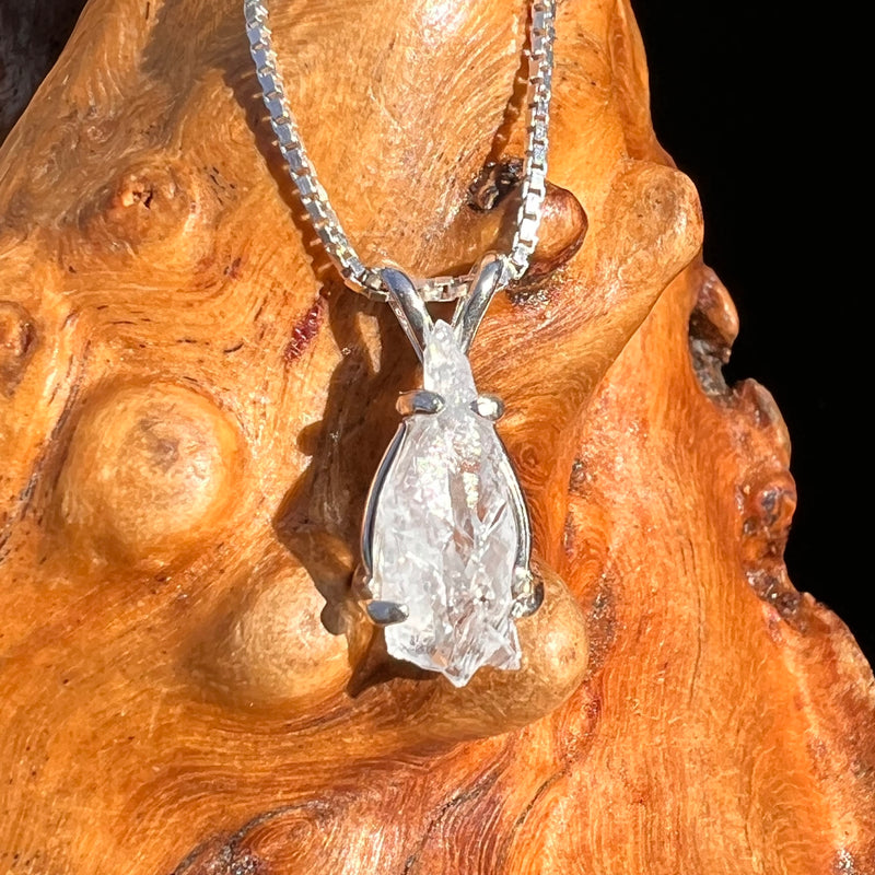 Anandalite Pendant Sterling Silver #8229-Moldavite Life