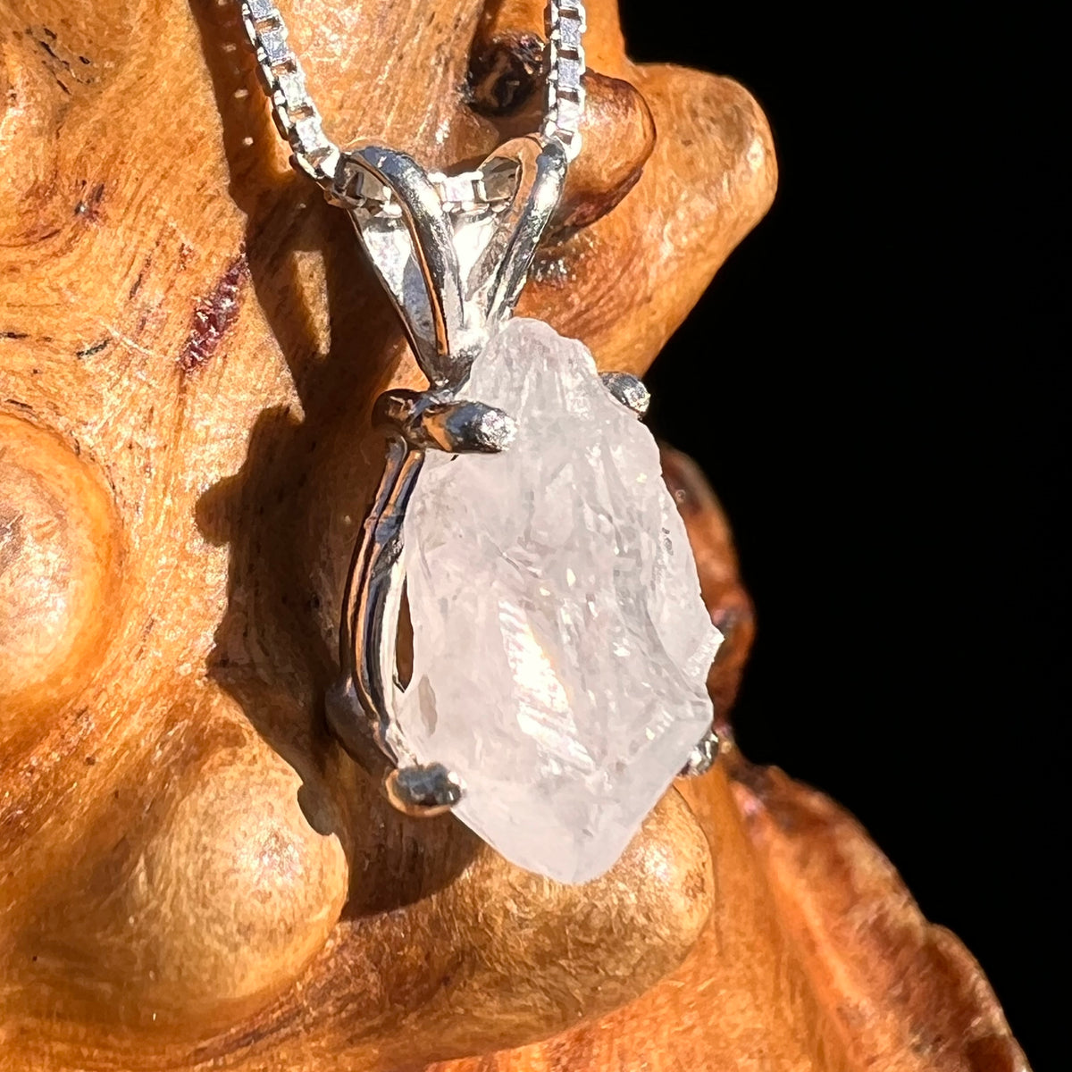 Anandalite Pendant Sterling Silver #8230-Moldavite Life