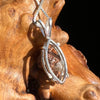 Anatase Rutile Psudomorph Pendant Sterling Silver #2628-Moldavite Life