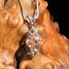 Anatase Rutile Psudomorph Pendant Sterling Silver #2628-Moldavite Life