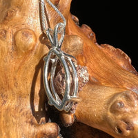 Anatase Rutile Psudomorph Pendant Sterling Silver #2629-Moldavite Life