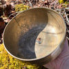 Antique Tibetan Singing Bowl Phenacite Tourmaline Fire Agate #14-Moldavite Life
