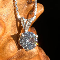 Aquamarine Necklace Sterling SIlver #6660-Moldavite Life