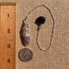 Auralite 23 & Indochinite Pendulum #10-Moldavite Life