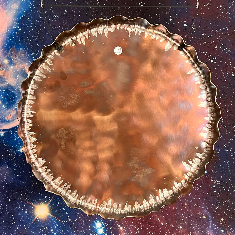 Aztec Sun Gong 20"-Moldavite Life