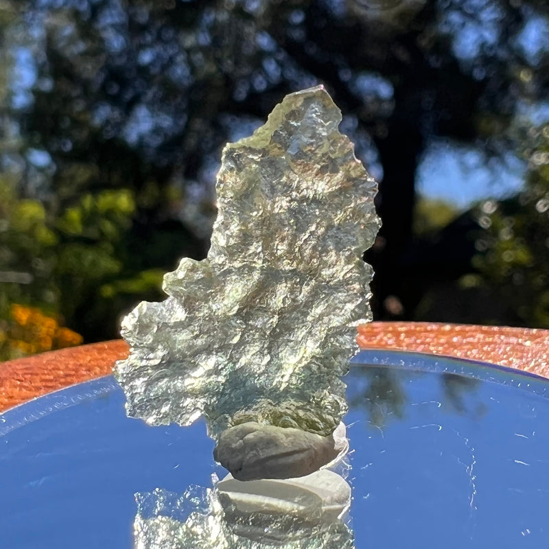 Besednice Moldavite 0.8 grams #525-Moldavite Life