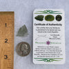 Besednice Moldavite 0.99 grams #524-Moldavite Life