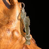 Besednice Moldavite Wire Wrapped Pendant Sterling #5759-Moldavite Life