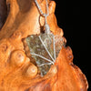Besednice Moldavite Wire Wrapped Pendant Sterling #7516-Moldavite Life