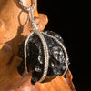 Billitonite Pendant Sterling Silver Wire Wrapped #5827-Moldavite Life