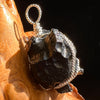Billitonite Pendant Sterling Silver Wire Wrapped #5830-Moldavite Life