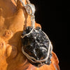 Billitonite Pendant Sterling Silver Wire Wrapped #5837-Moldavite Life