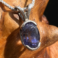 Blue Iolite Pendant Sterling Silver #2678-Moldavite Life