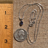 Blue Iolite Pendant Sterling Silver #2678-Moldavite Life