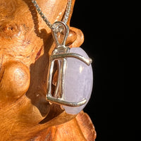 Blue Lace Agate Pendant Sterling SIlver #8417-Moldavite Life