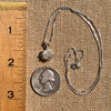 Brazilian Phenacite Crystal Necklace Sterling #5659-Moldavite Life
