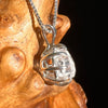 Brazilian Phenacite Crystal Necklace Sterling #5664-Moldavite Life