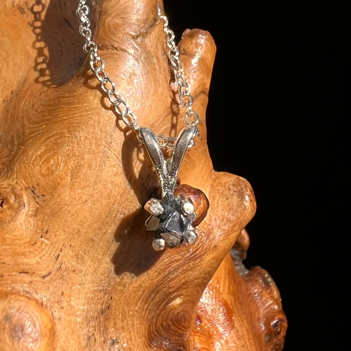 Brookite Pendant Sterling Silver #5540-Moldavite Life