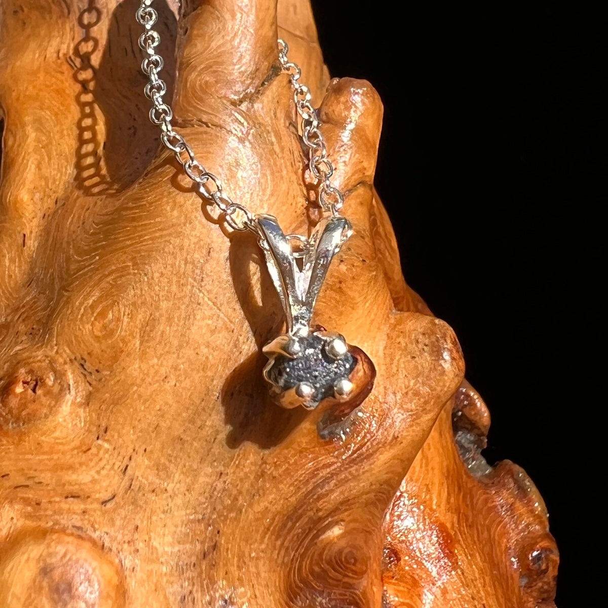 Brookite Pendant Sterling Silver #5545-Moldavite Life