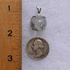 Brookite in Quartz Pendant Sterling Silver #6762-Moldavite Life