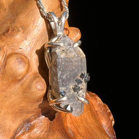 Brookite in Smoky Quartz Pendant Sterling Silver #5559-Moldavite Life