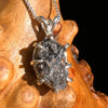 Brookite in Smoky Quartz Pendant Sterling Silver #5565-Moldavite Life