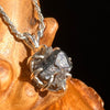 Brookite in Smoky Quartz Pendant Sterling Silver #5570-Moldavite Life