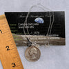Campo Del Cielo Meteorite Necklace Sterling #5212-Moldavite Life