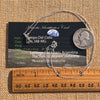 Campo Del Cielo Meteorite Necklace Sterling #7713-Moldavite Life